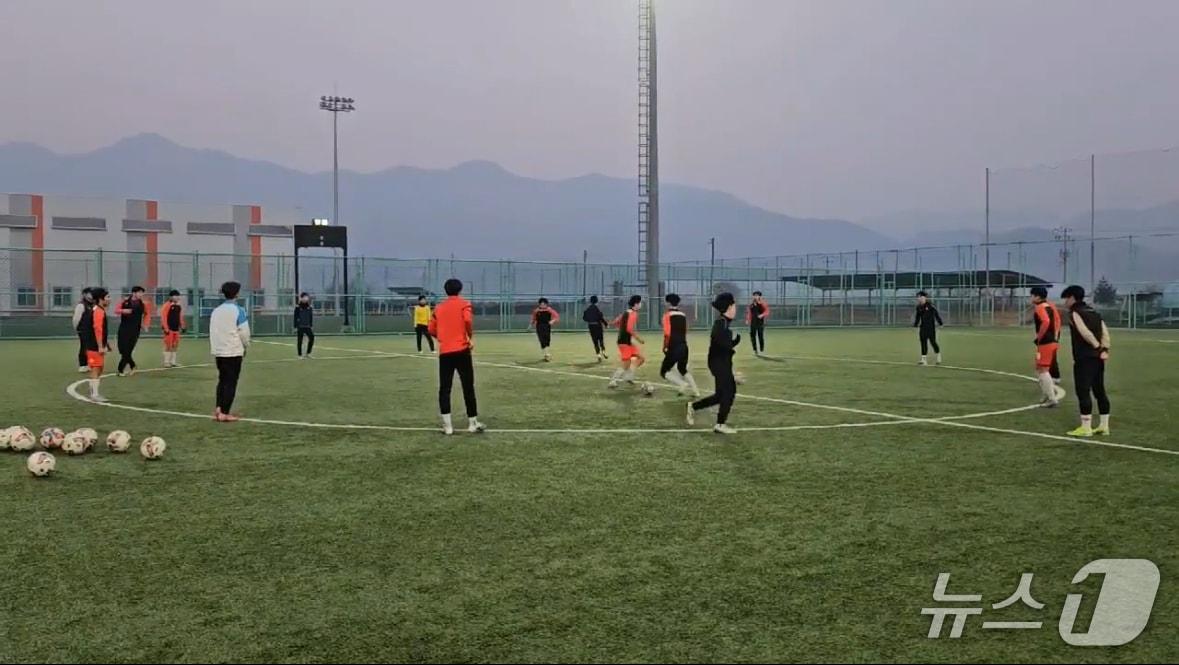 본문 이미지 - 금산인삼에프씨(FC) 산하 U-18 축구팀이  문체부장관배에 출전한다. (금산군 제공.재판매 및 DB금지)/뉴스1