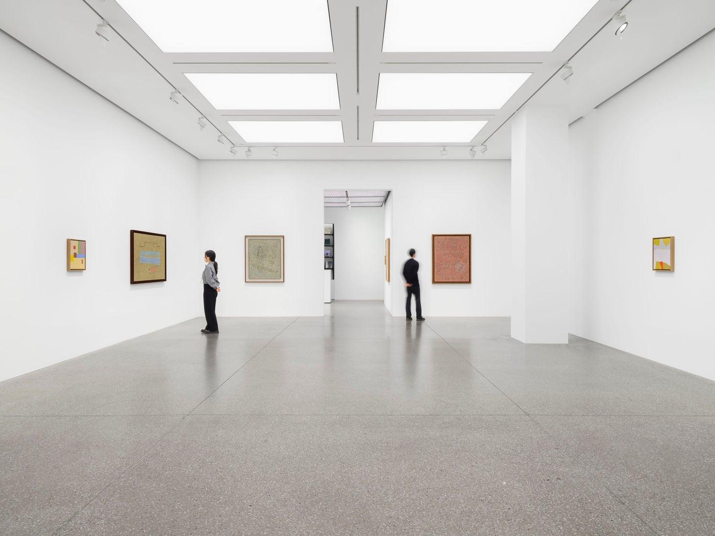 본문 이미지 - Etel Adnan, Seundja Rhee - _To meet the sun_, White Cube Seoul - 21 January – 7 March 2026 (화이트 큐브 서울 제공)