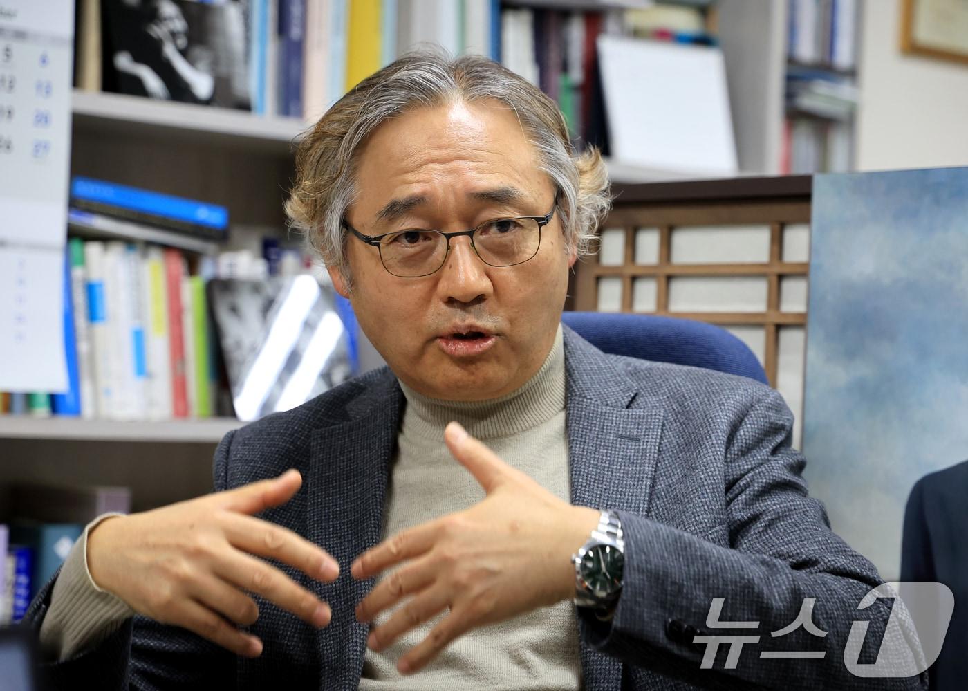 본문 이미지 - 박찬운 검찰개혁추진단 자문위원장. ⓒ 뉴스1 이호윤 기자