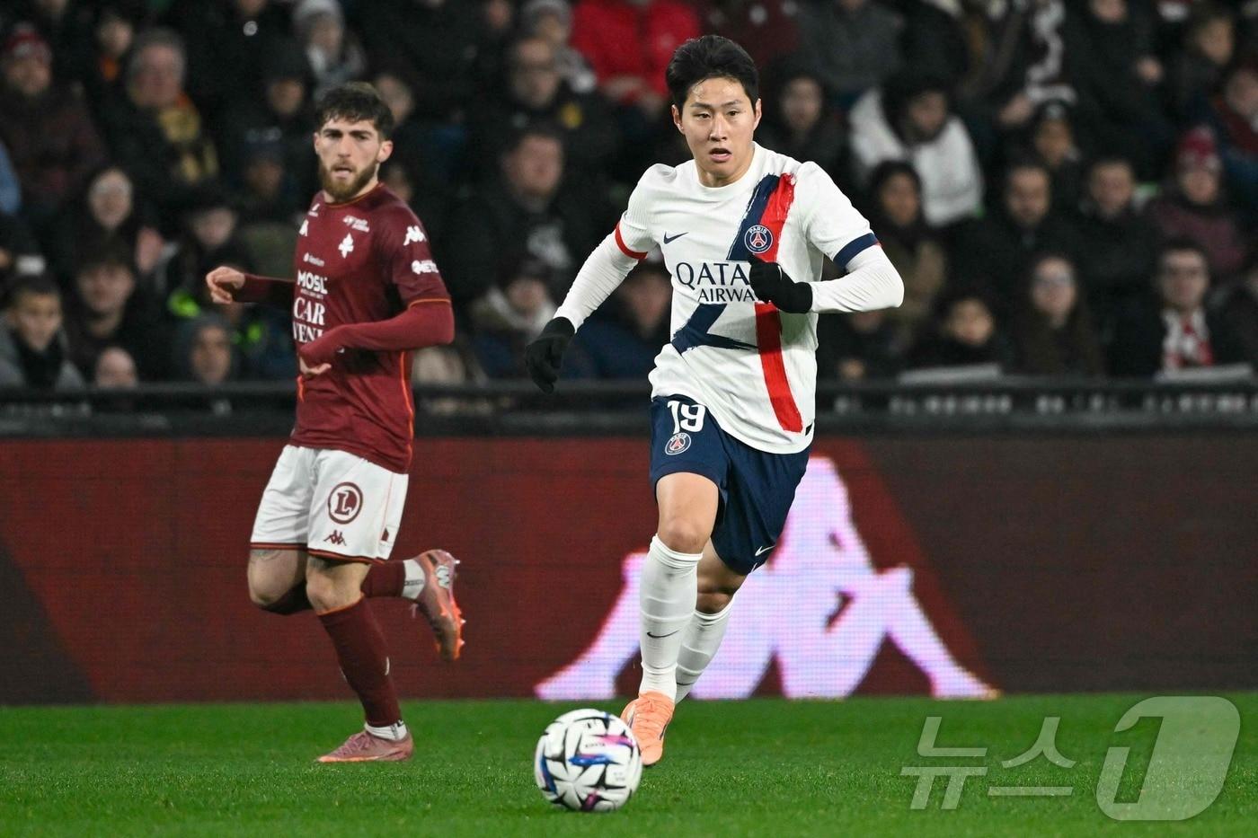 본문 이미지 - 파리 생제르맹(PSG) 이강인. ⓒ AFP=뉴스1