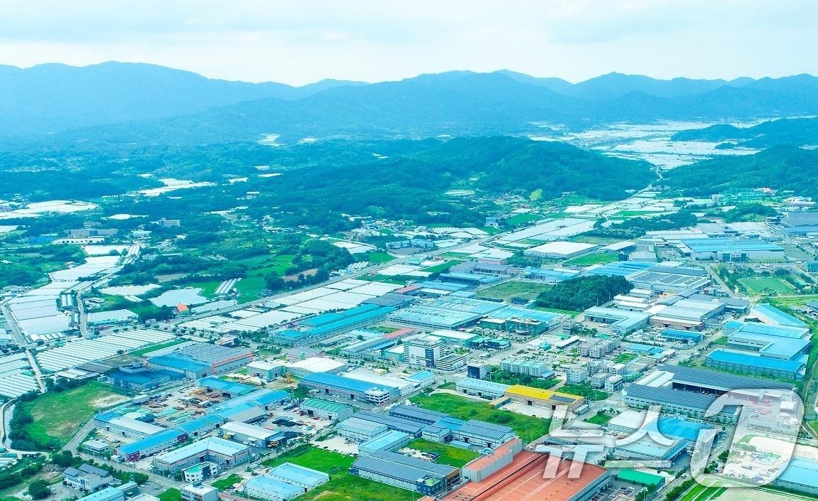 본문 이미지 - 성주군 산단 전경 (성주군 제공)/ⓒ News1 정우용 기자