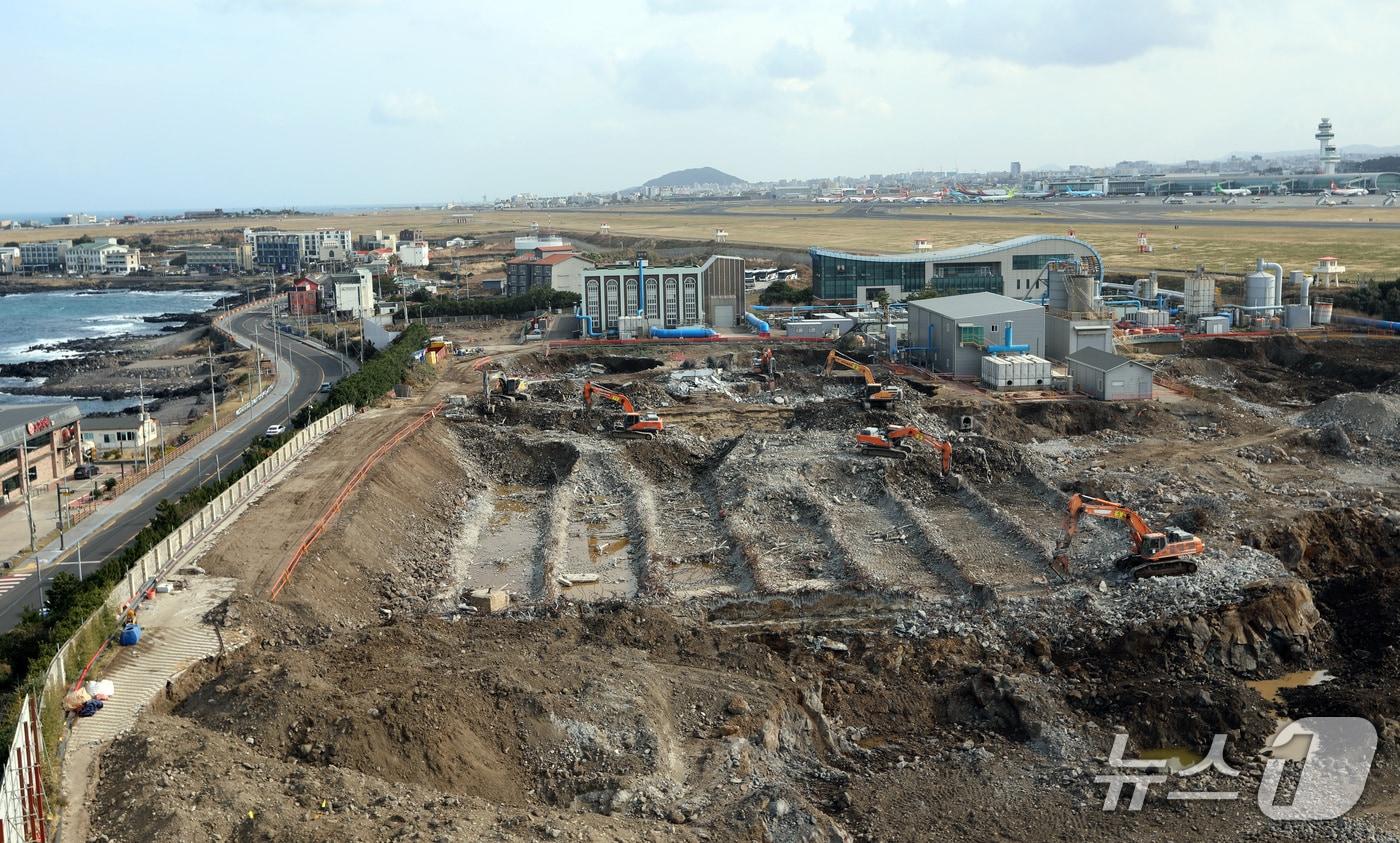 본문 이미지 -  제주하수처리시설 현대화 사업 공사(제주도 제공. 재판매 및 DB금지)/뉴스1