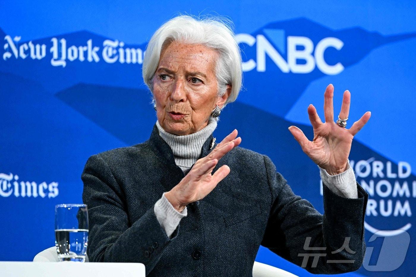 본문 이미지 - 크리스틴 라가르드 유럽중앙은행 총재 ⓒ AFP=뉴스1