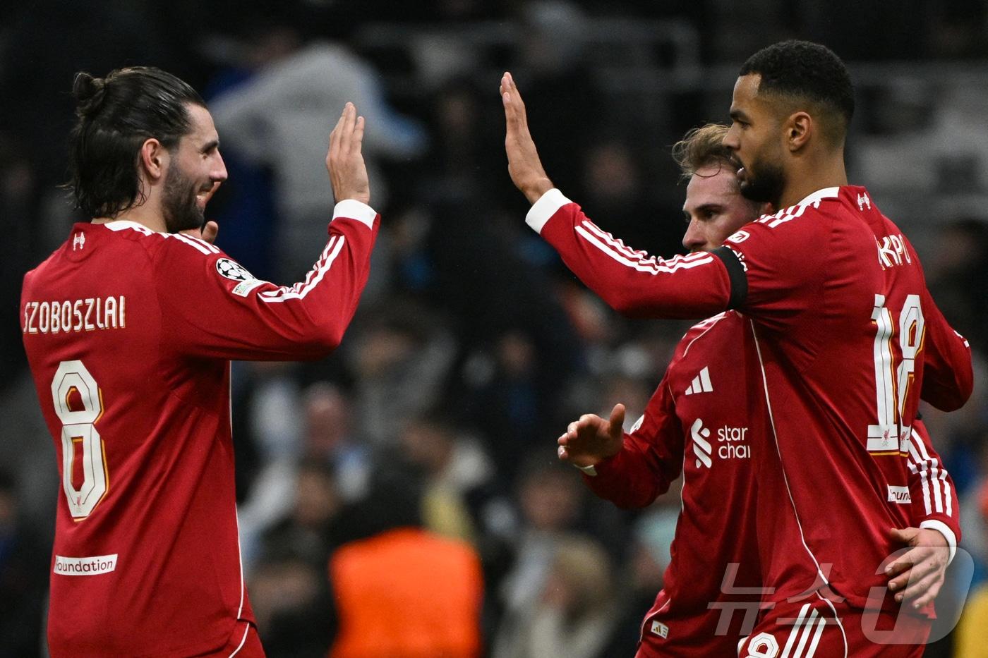 본문 이미지 - 리버풀이 마르세유 원정에서 승리했다.  ⓒ AFP=뉴스1