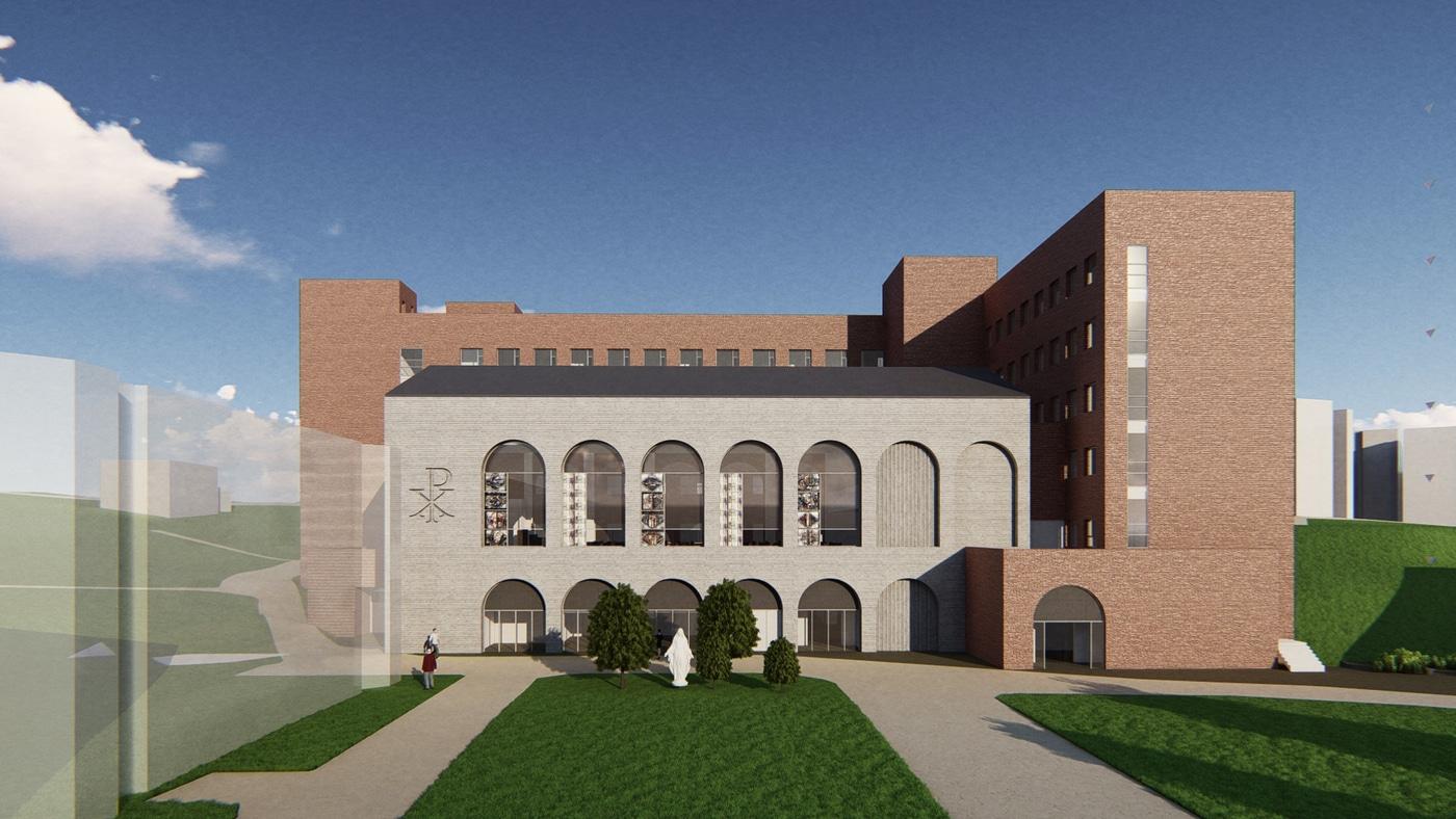 본문 이미지 - 가톨릭대학교 대건관대성당동 투시도 (서울시 제공) )뉴스1 ⓒ News1