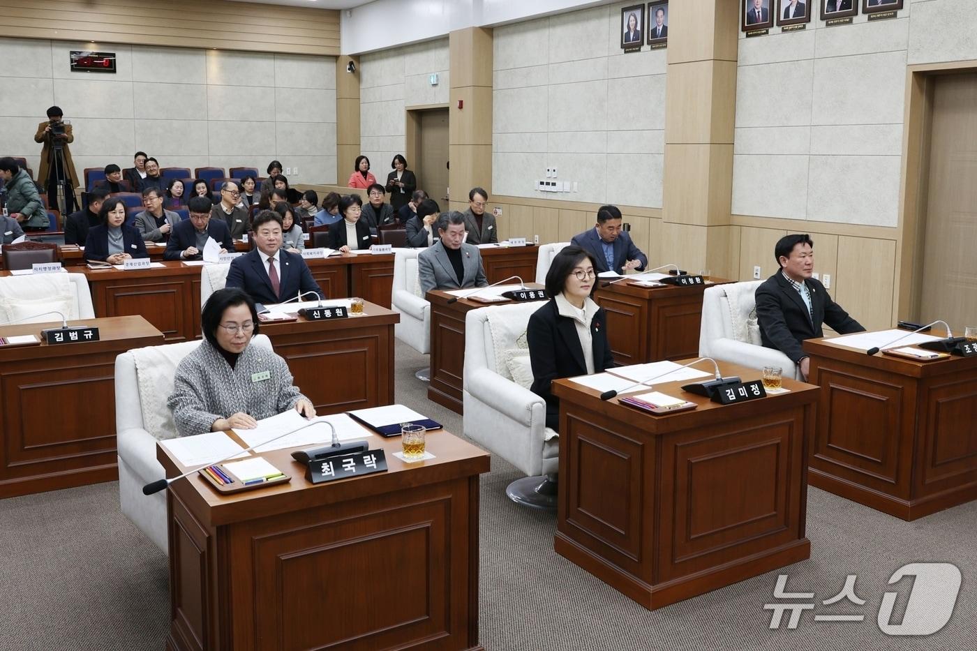 본문 이미지 - 제186회 계룡시의회 임시회. (계룡시의회 제공.재판매 및 DB금지)/뉴스1