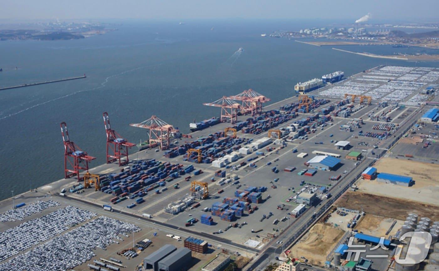 본문 이미지 -  평택항 전경 뉴스1 자료사진
