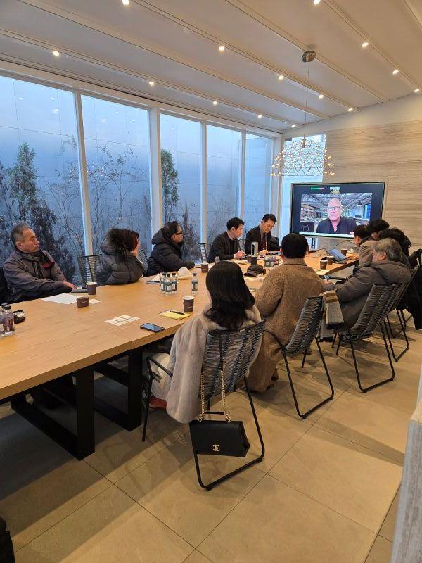 본문 이미지 - 대우건설 한남2구역 합동 설계회의 모습.(대우건설 제공)뉴스1ⓒ news1