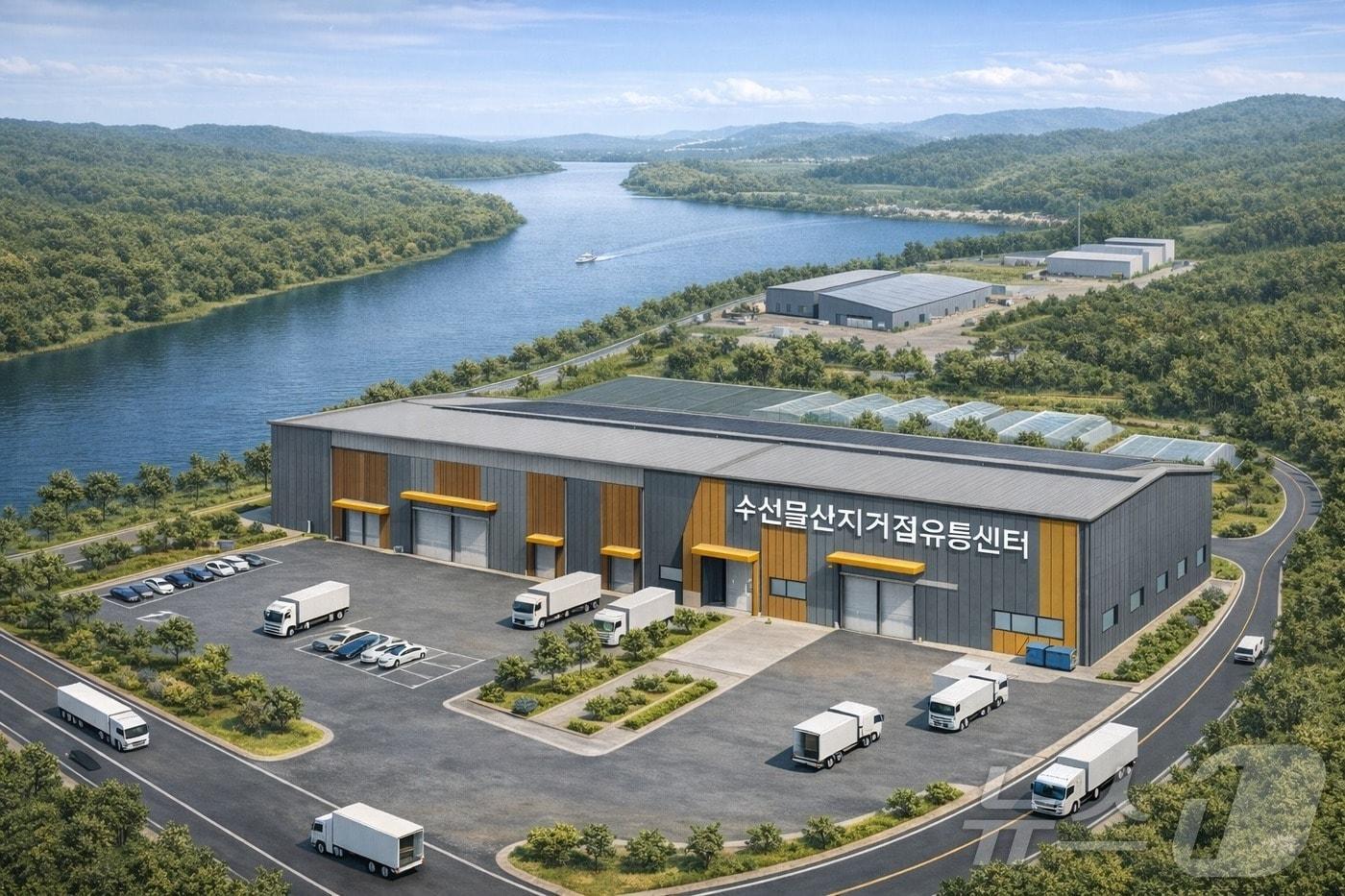 본문 이미지 - 경북도가 해양수산부에서 40억 원을 지원받아 영덕 로하스 농공단지에 ‘수산물산지거점유통센터(FPC)’를 건립한다.(경북도 제공. 재판매 및 DB금지) /뉴스1