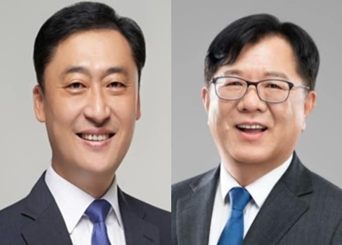 본문 이미지 - 김학관 전 충북경찰청장, 서민석 변호사./뉴스1