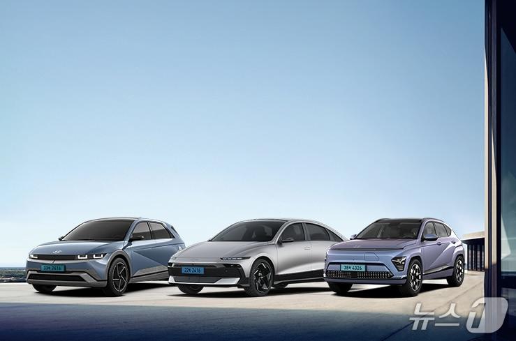 본문 이미지 - 현대자동차가 전기차 보조금 공모에 발맞춰 전기차 구매 고객의 혜택을 강화하기 위해 저금리 프로모션인 '현대 EV 부담 Down 프로모션'의 금리를 대폭 인하한다고 23일 밝혔다.(현대차 제공) 