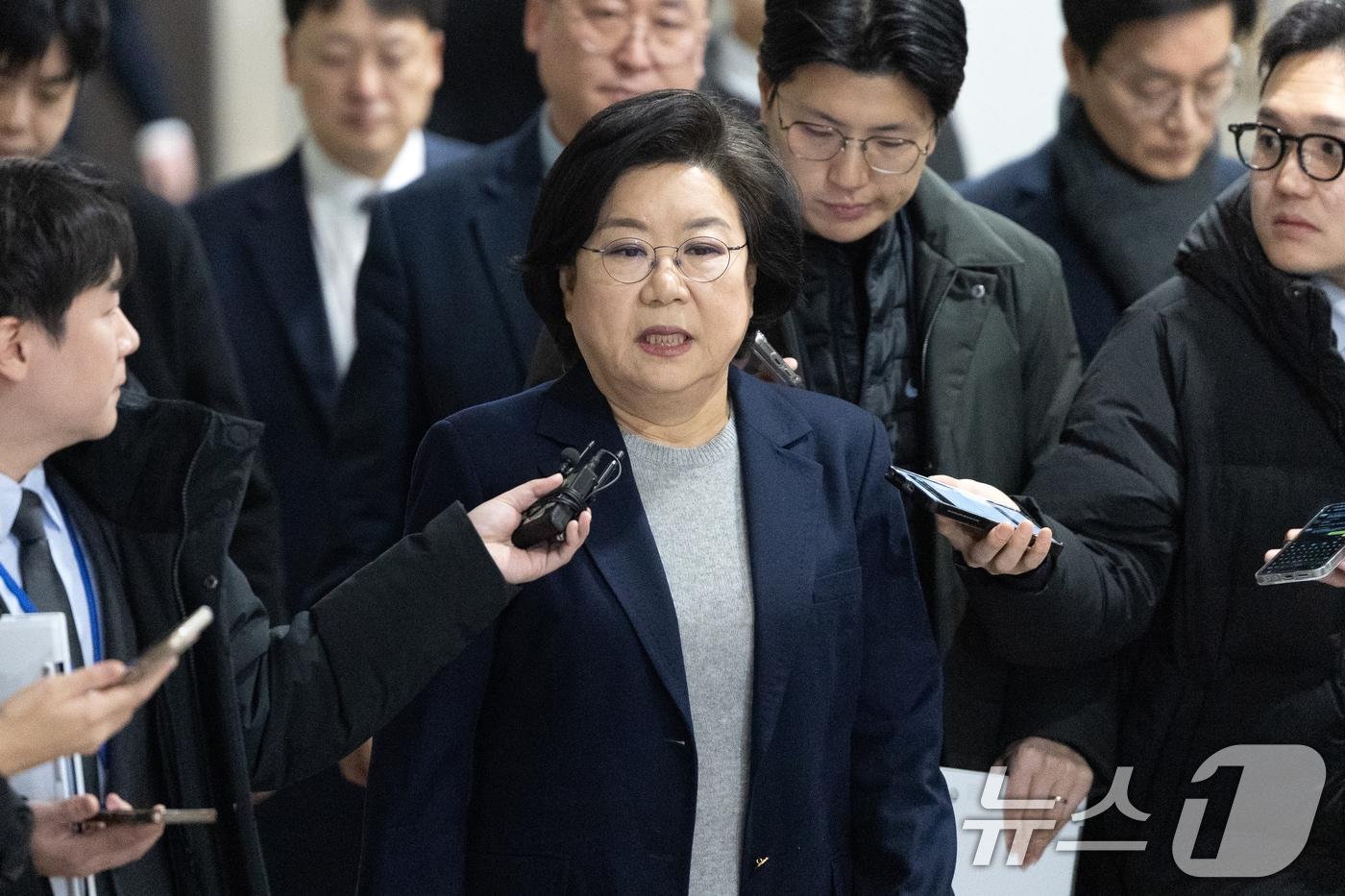 본문 이미지 - 이혜훈 기획예산처 장관 후보자가 23일 서울 여의도 국회에서 열린 제431회국회(임시회) 재정경제기획위원회 인사청문회에 출석하고 있다. 2026.1.23/뉴스1 ⓒ News1 이승배 기자