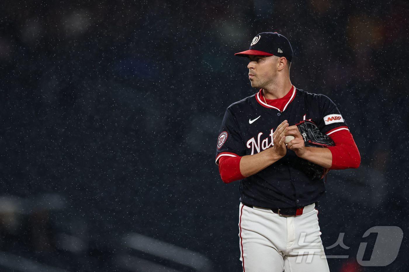 본문 이미지 - 매켄지 고어는 워싱턴 내셔널스를 떠나 텍사스 레인저스로 이적했다. ⓒ AFP=뉴스1