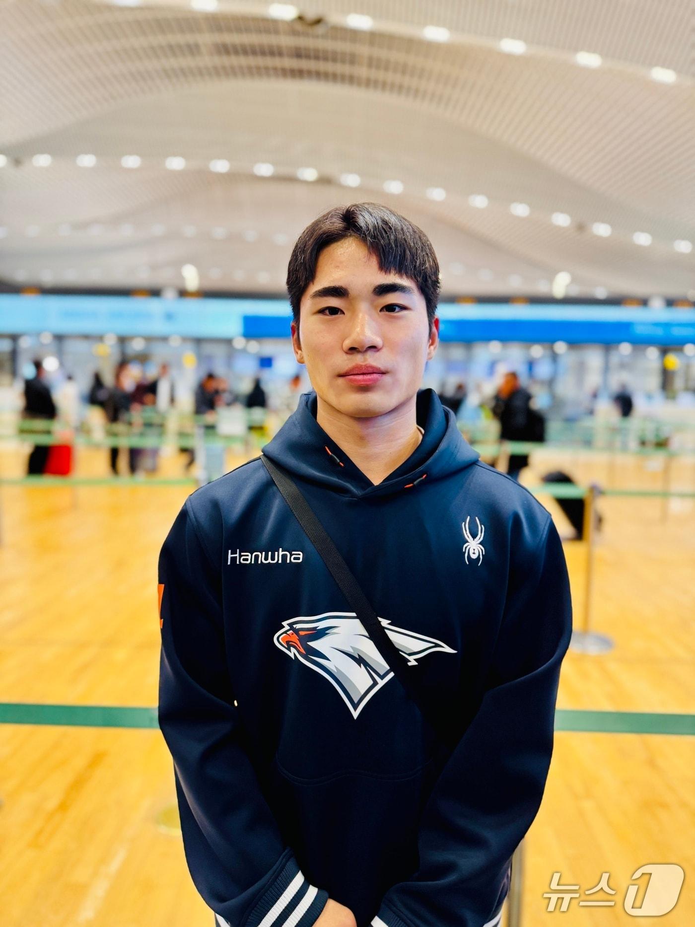 본문 이미지 - 한화 신인 오재원.2026.1.23/뉴스1 ⓒ News1 서장원 기자