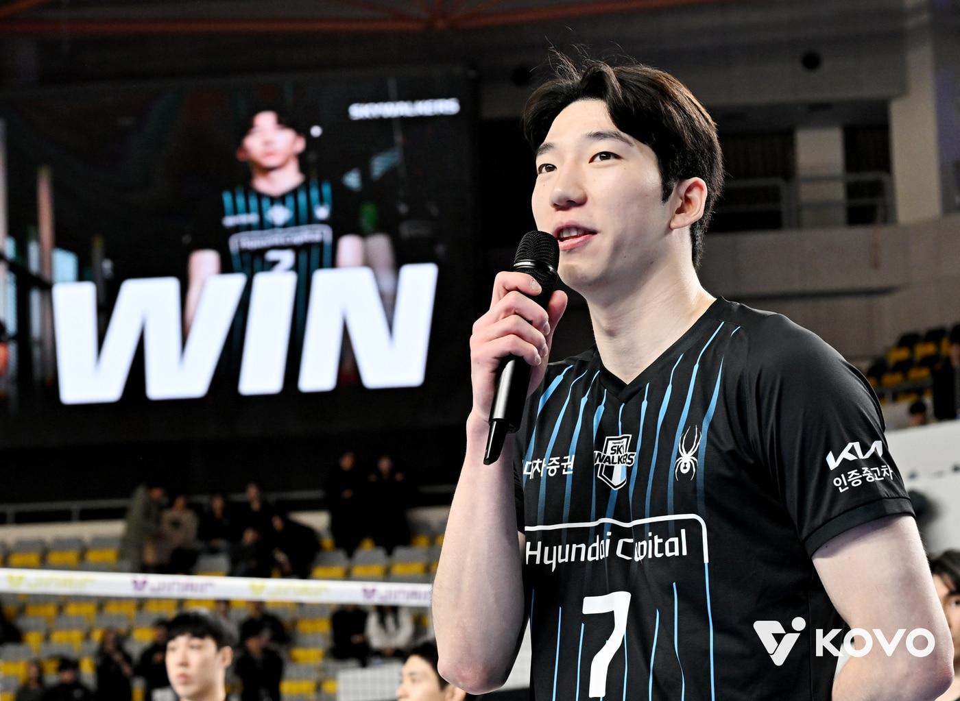 본문 이미지 - V리그 올스타전에 불참하는 허수봉. (KOVO 제공)