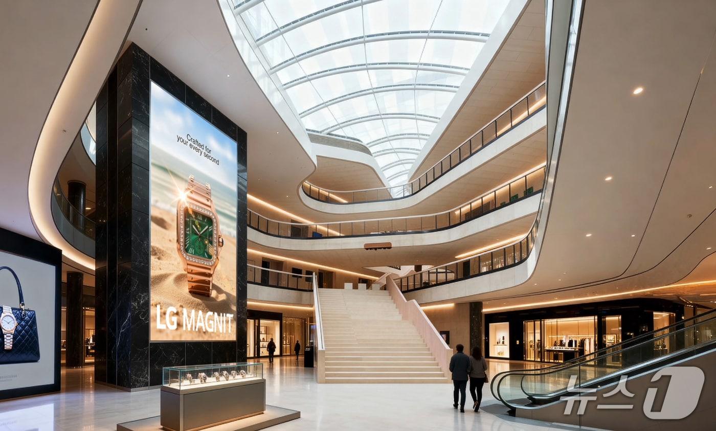 본문 이미지 - LG전자가 'ISE 2026'에서 초고화질 사이니지 'LG 매그니트' 신제품을 발표한다. (사진제공 = LG전자) 