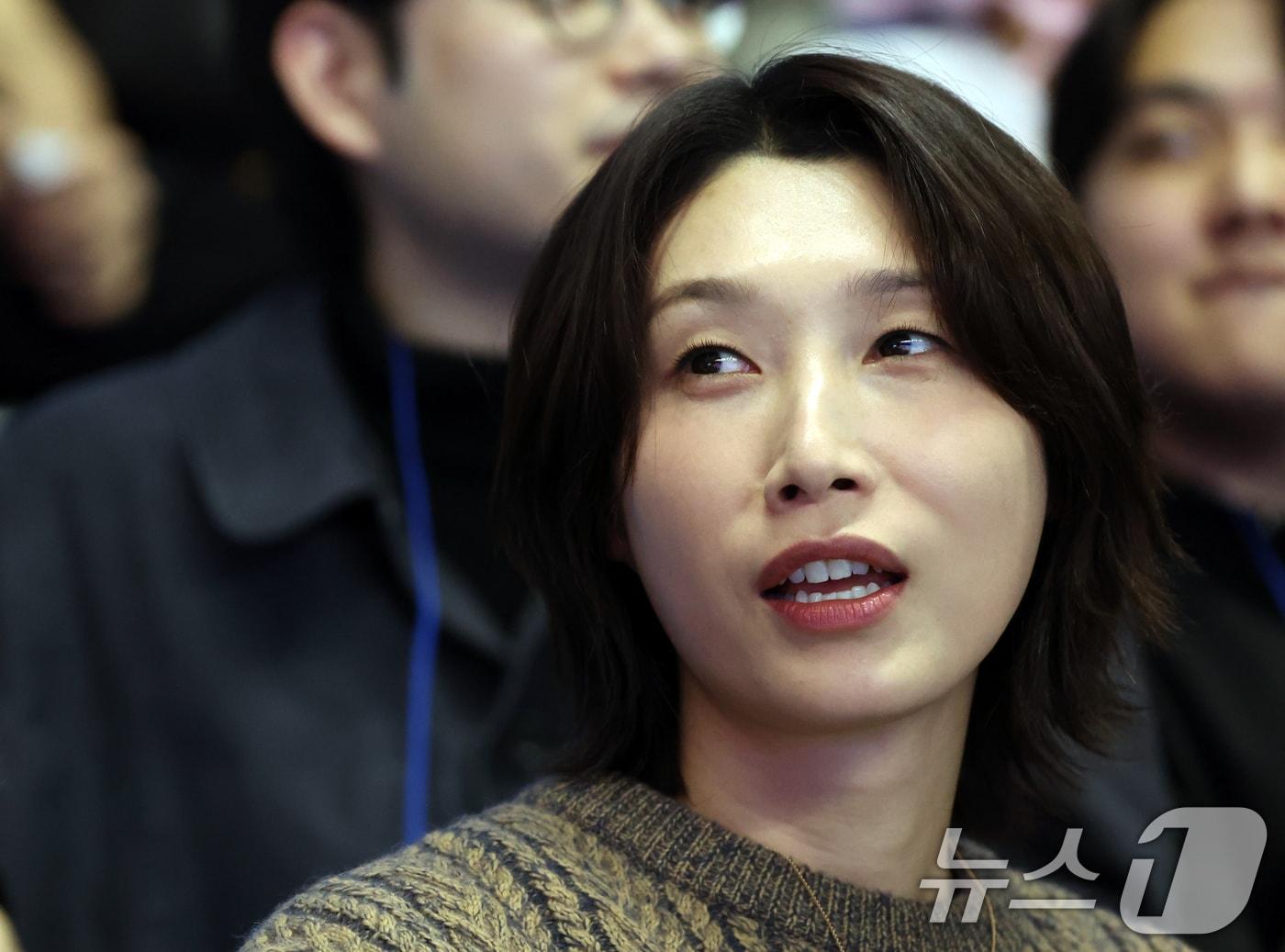 본문 이미지 - IOC GEDI 챔피언스 어워즈 아시아 지역상을 받은 김연경.  ⓒ 뉴스1 황기선 기자