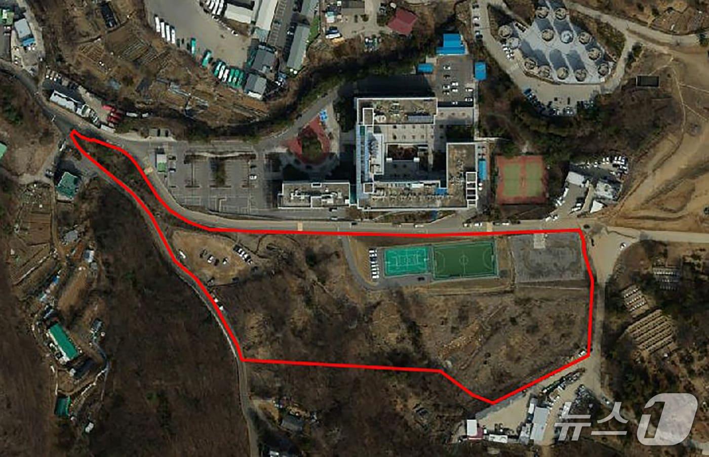 본문 이미지 - 경기 성남시가 도시첨단산업단지 조성을 추진 중인 '야탑밸리' 항공사진.(성남시 제공. 재판매 및 DB금지)/뉴스1