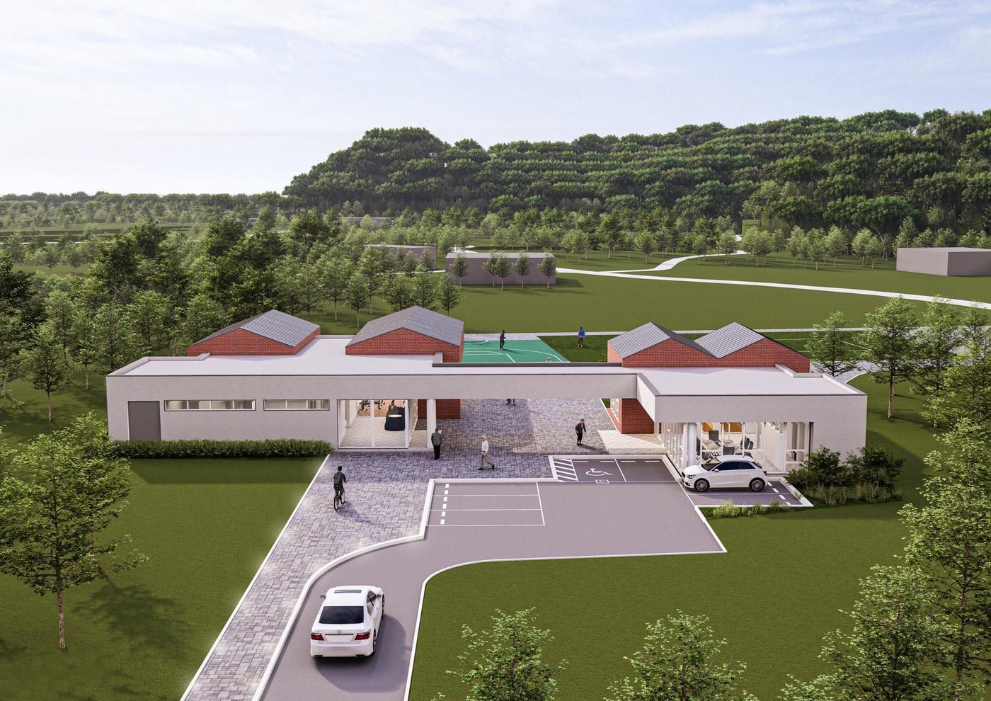 본문 이미지 - 보령 섬 주민 복지문화센터 조감도.(보령시 제공. 재판매 및 DB금지)/뉴스1