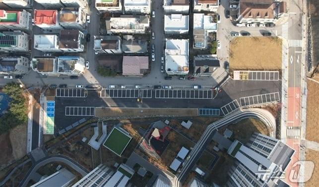 본문 이미지 - 강원 원주시가 26일부터 판부면 서곡리 e편한세상아파트 인근 공영주차장을 무료 개방한다. (원주시 제공. 재판매 및 DB금지) 2026.1.26/뉴스1