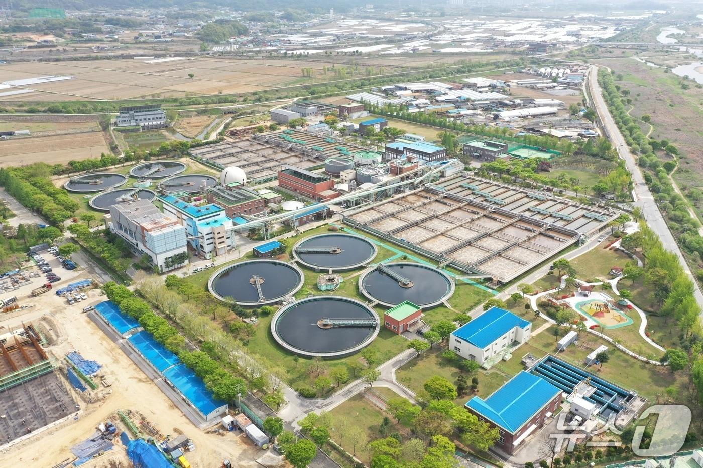 본문 이미지 - 청주시 공공하수처리장./뉴스1