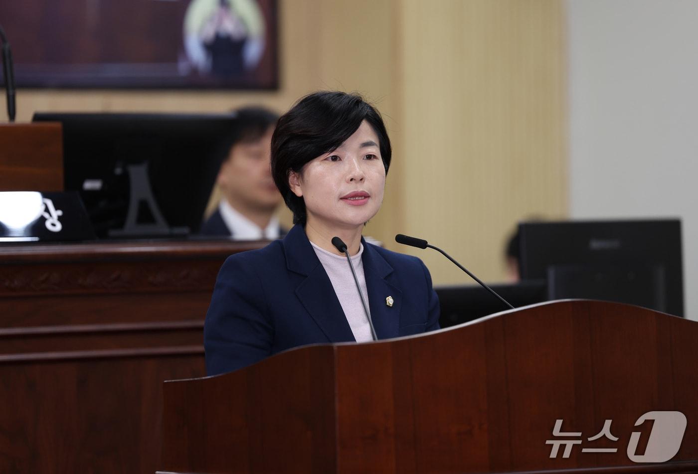 본문 이미지 - 정연숙 청주시의원.(청주시의회 제공. 재판매 및 DB금지)/뉴스1