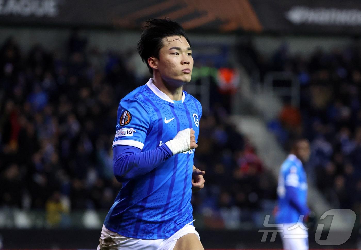 본문 이미지 - 헹크의 오현규ⓒ 로이터=뉴스1