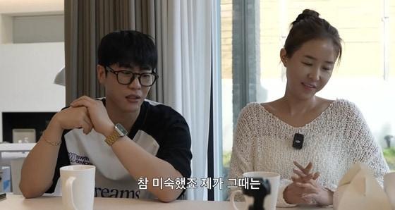 본문 이미지 - 문원(왼쪽), 신지/ 신지 유튜브 영상 캡처