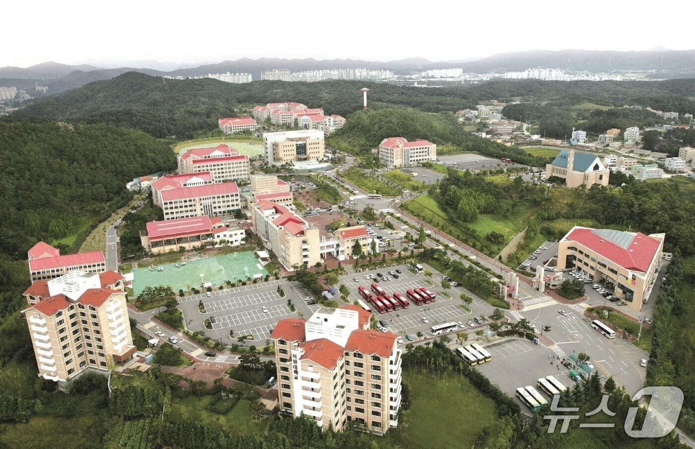 본문 이미지 - 목원대학교 전경  