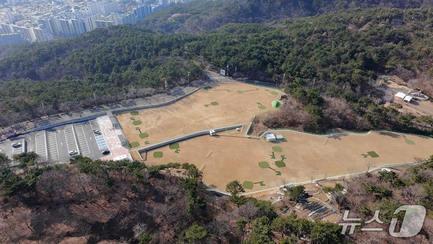 본문 이미지 - 울산 동구에 조성된 파크골프장.(울산 동구 제공. 재판매 및 DB금지)/뉴스1