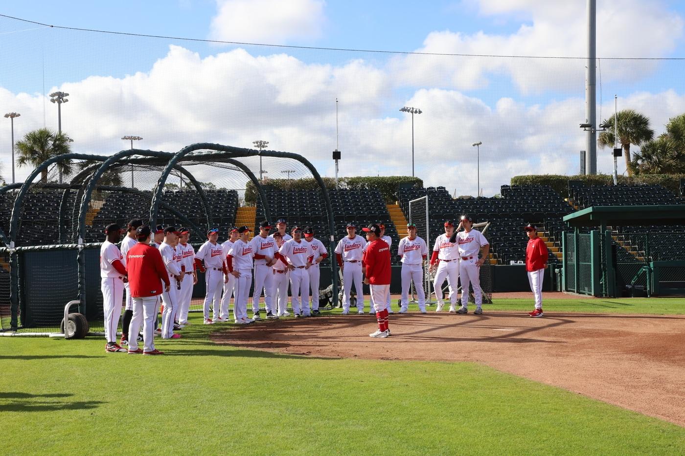 본문 이미지 - SSG 랜더스가 미국 플로리다 1차 스프링캠프를 시작했다. (SSG 제공)