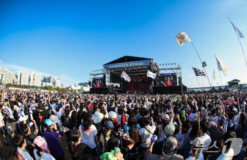 본문 이미지 - 2025년 부산국제록페스티벌 현장 사진 (부산시 제공. 재판매 및 DB금지)