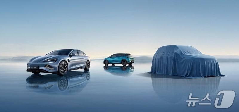 본문 이미지 - BYD가 2026년 한국 시장에 선보일 신차 모습.(BYD 제공) 