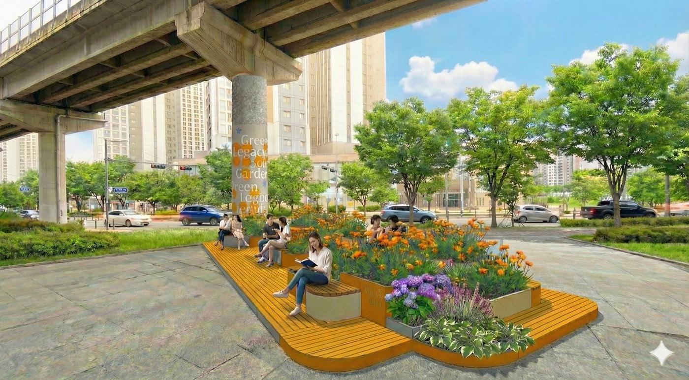 본문 이미지 - 모듈형 정원(서울시 제공)