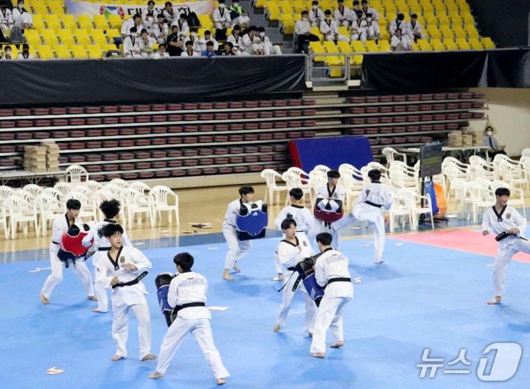 본문 이미지 - 백석대 총장배 전국태권도대회.(백석대 제공. 재판매 및 DB금지)