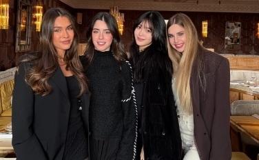 본문 이미지 - 왼쪽부터 엘리사 마타나, 마델리나 아라강, 박상효, 안젤리나 자바르니. 출처=안젤리나 자바르니 인스타그램