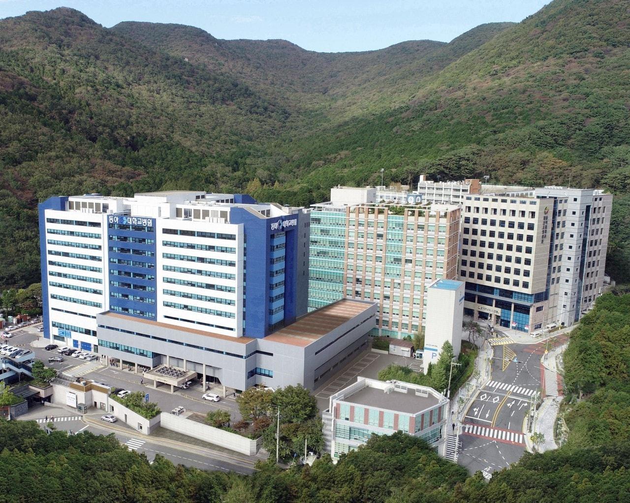 본문 이미지 -  동아대학교병원 전경. (제이엘케이 제공)