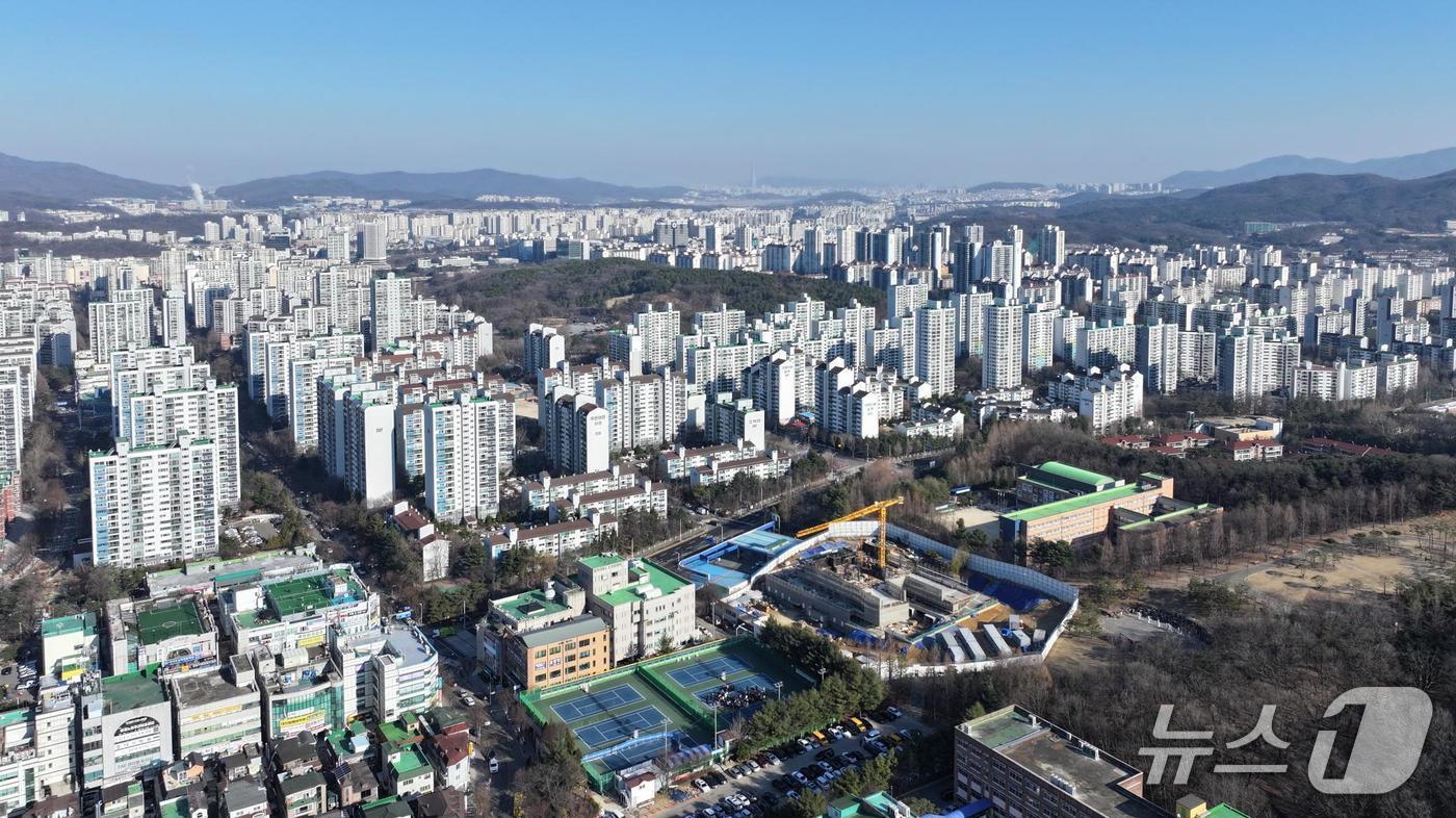 본문 이미지 - 성남시 분당 노후계획도시 전경.(성남시 제공. 재판매 및 DB금지)/뉴스1