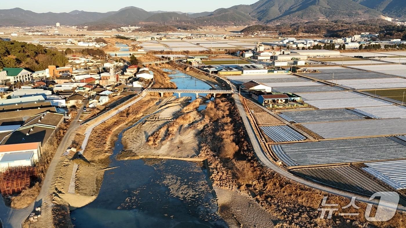 본문 이미지 - 창녕 토평천 수변 둘레길 조성사업.(창녕군 제공. 재판매 및 DB금지)