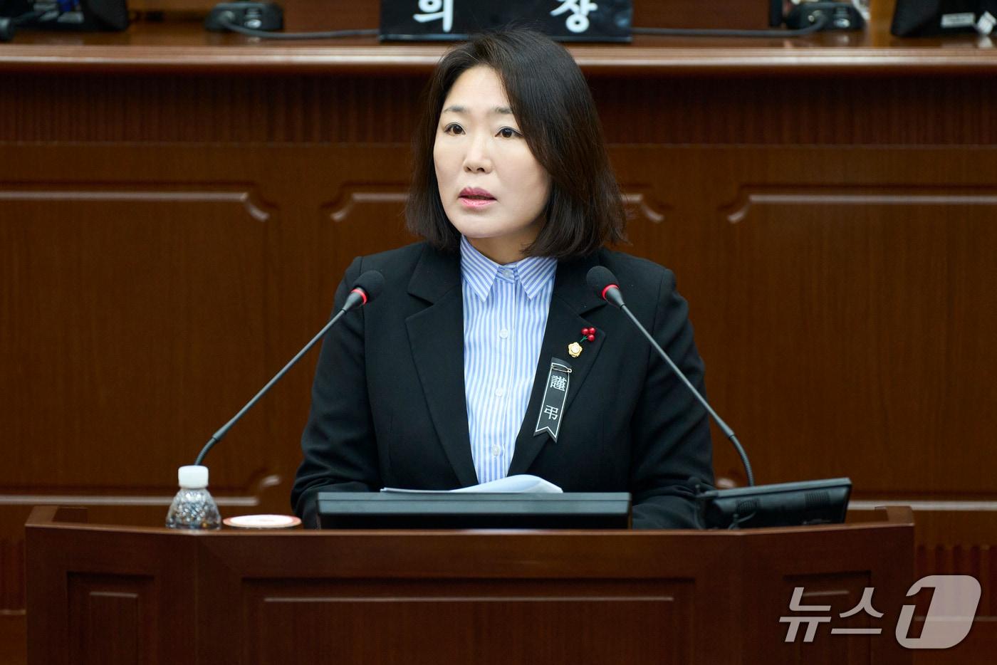본문 이미지 - 최지연 대전 서구의원,(서구의회 제공. 재판매 및 DB금지)/뉴스1