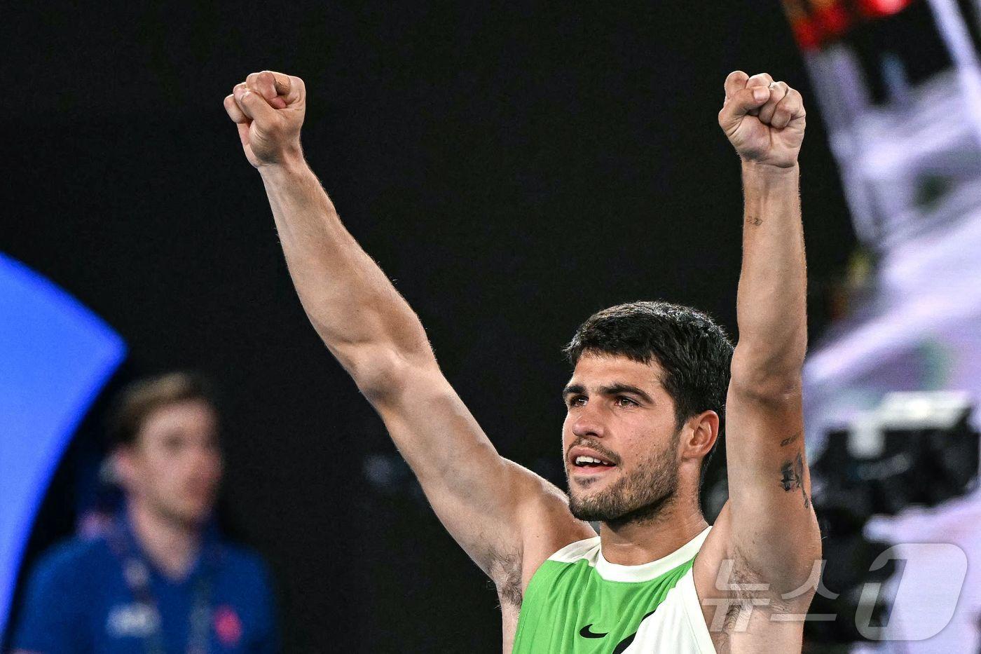 본문 이미지 - 카를로스 알카라스. ⓒ AFP=뉴스1