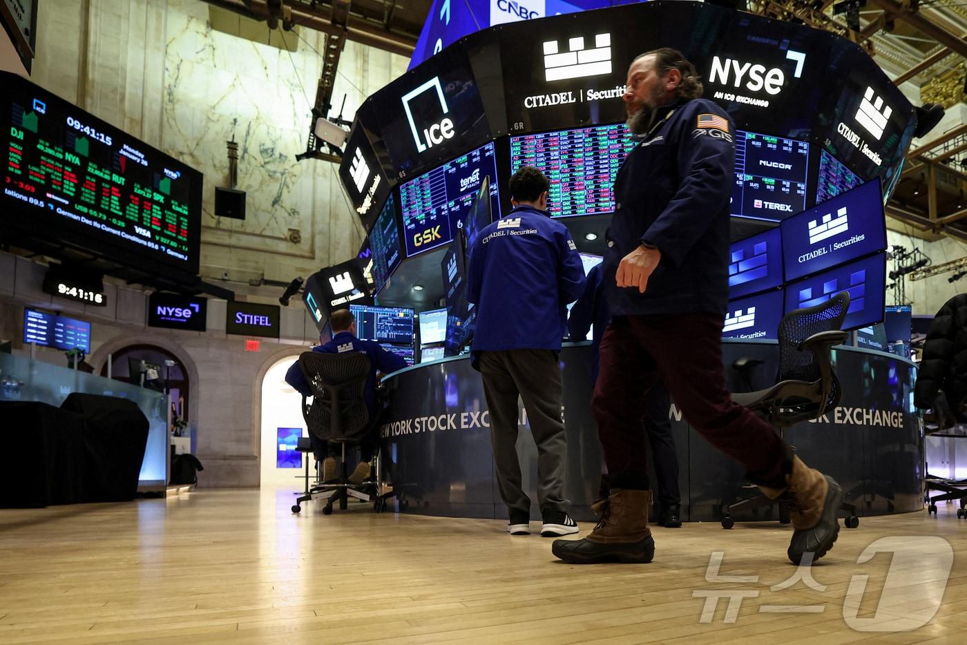 본문 이미지 - 뉴욕증권거래소 ⓒ 로이터=뉴스1