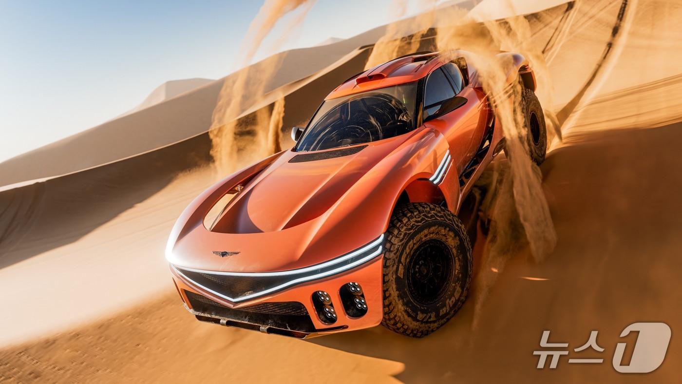 본문 이미지 - 엑스 스콜피오 콘셉트 외장 디자인.(제네시스 제공) 