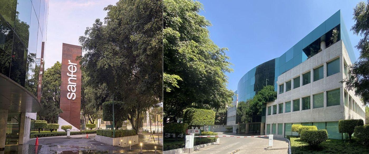 본문 이미지 - 산페르의 멕시코 소재 본사 전경. (한미그룹 제공)