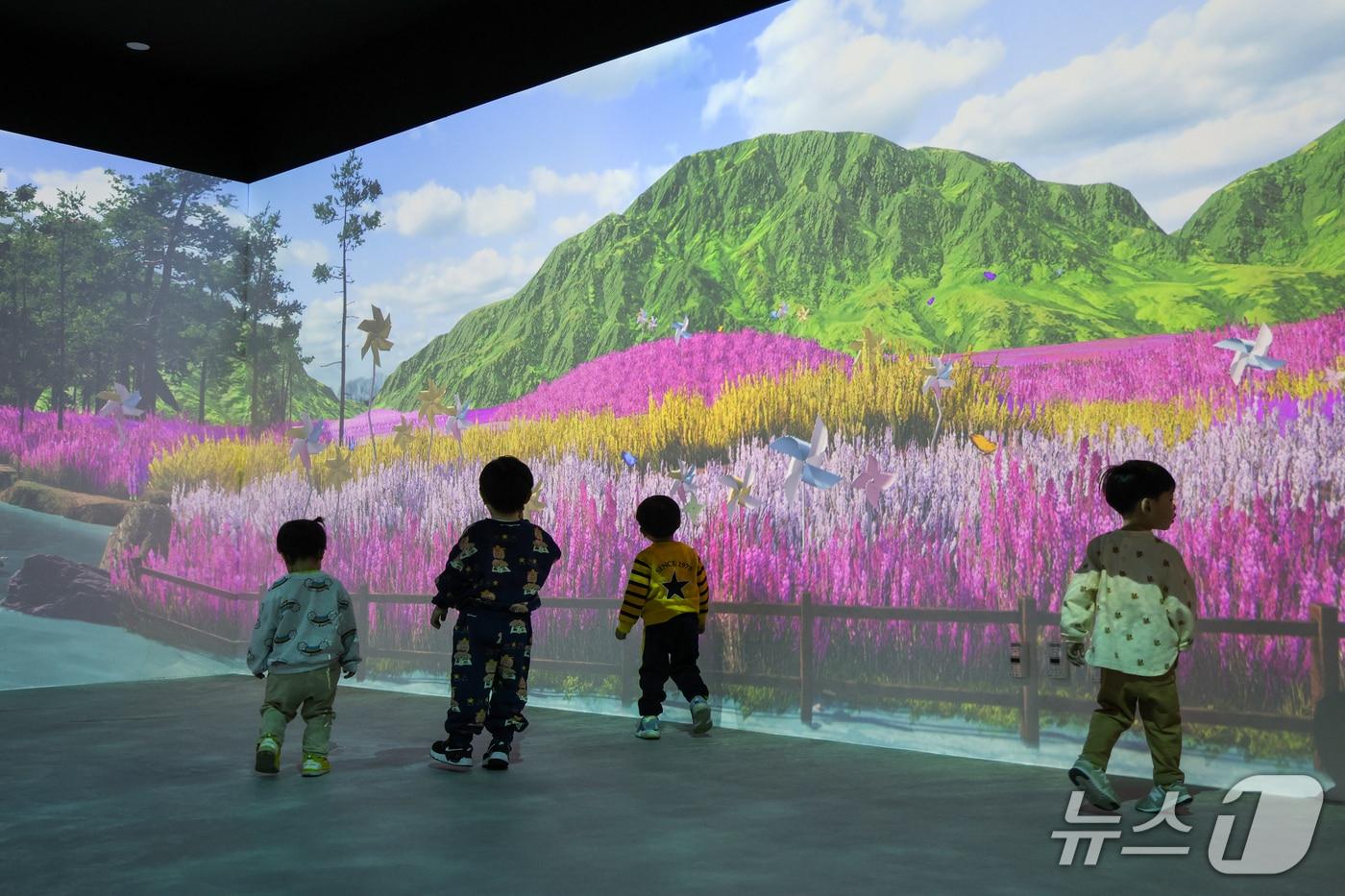 본문 이미지 - 강원 동해시 꿈빛마루도서관 실감형 콘텐츠.(동해시 제공, 재판매 및 DB 금지) 2026.1.28/뉴스1