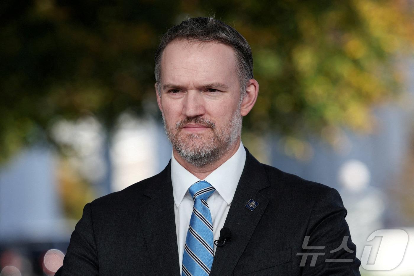 본문 이미지 - 제이미슨 그리어 미국 무역대표부(USTR) 대표. 2025.10.30 ⓒ 로이터=뉴스1 ⓒ News1 김지완 기자
