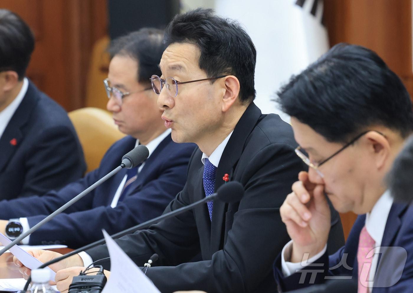 본문 이미지 - 윤창렬 국무조정실장. 2026.1.28 ⓒ 뉴스1 임세영 기자