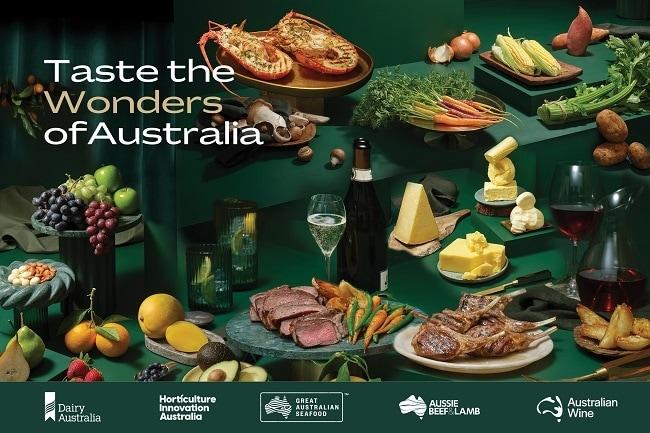 본문 이미지 - Taste the wonders of Australia 공식 포스터 / 사진=호주 푸드&와인 콜라보레이션 그룹 제공