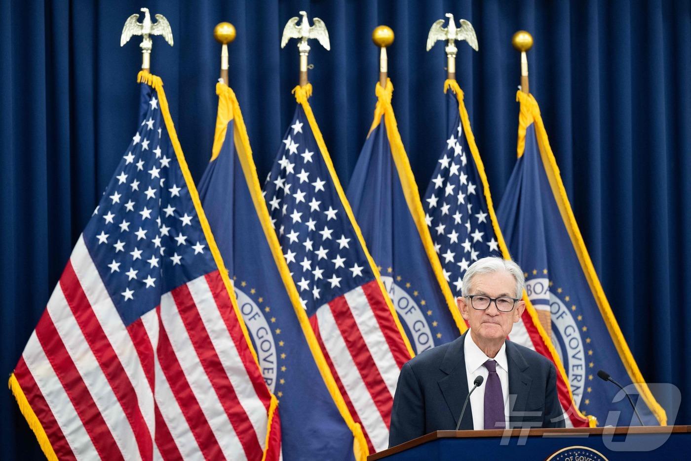 본문 이미지 - 미국 연방준비제도의 제롬 파월 의장 ⓒ AFP=뉴스1