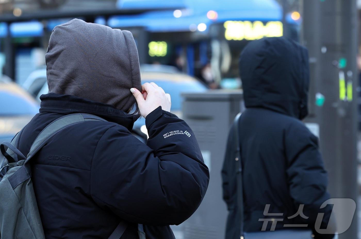 본문 이미지 - 연일 강추위가 이어지는 29일 오전 서울 종로구 세종대로 사거리에서 시민들이 이동하고 있다. 2026.1.29/뉴스1 ⓒ News1 최지환 기자